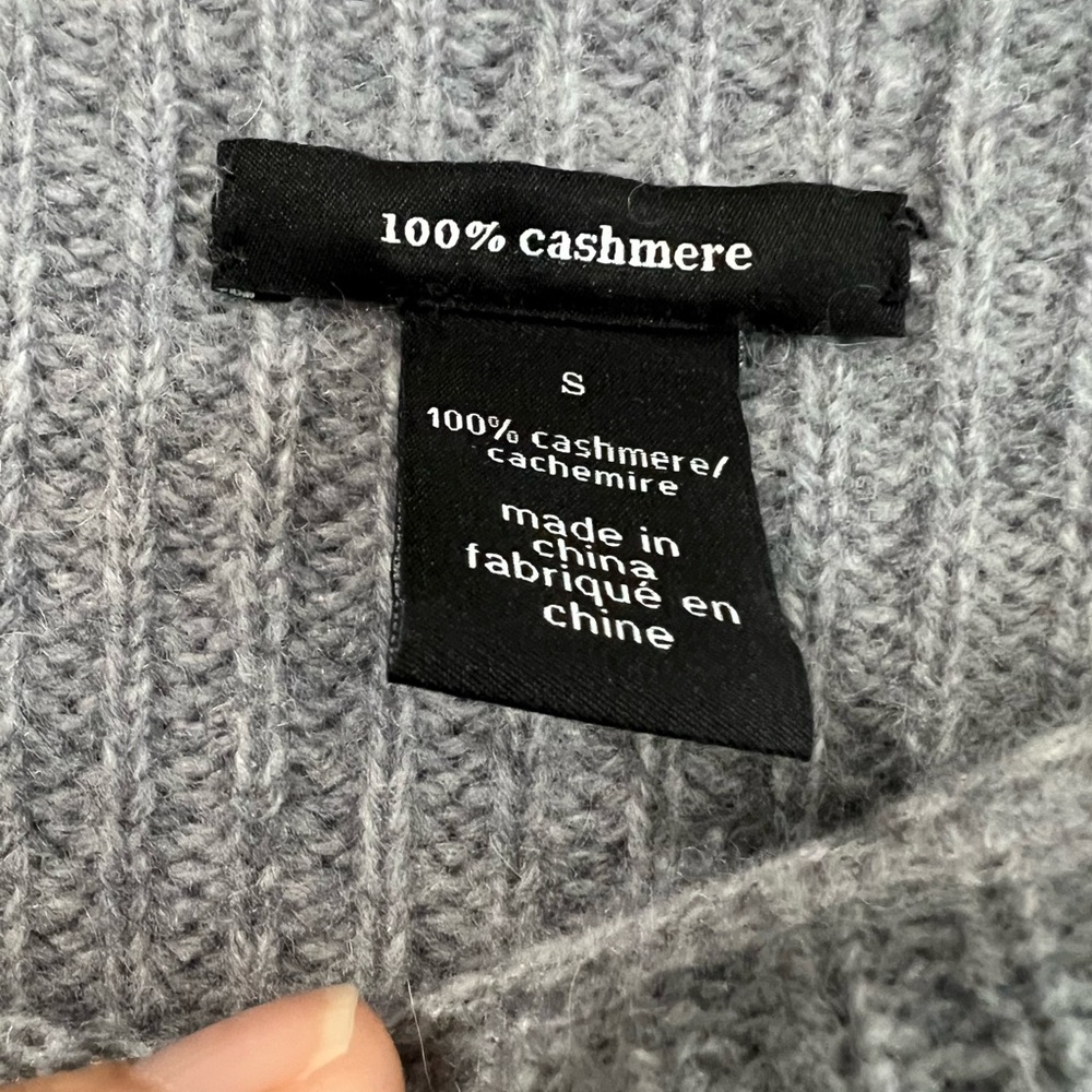 Bell Sleeve 100 % Cashmere Sweater S - Picture 7 of 7